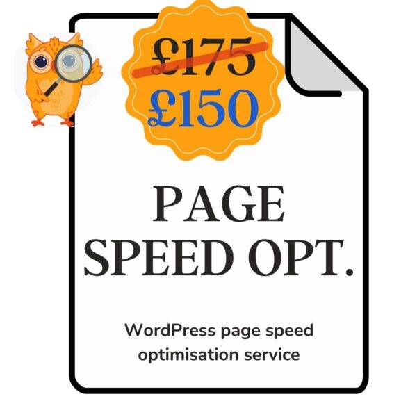 Page Speed Optimisation Service